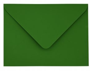 Koperty Ciemna zieleń C6 ART KING 25 sztuk zestaw kolor papier listowy