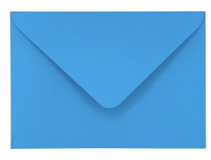 Koperty kolorowe C6 ART KING 25 sztuk zestaw kolor Niebieski papier listowy
