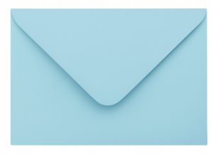 Koperty kolorowe C6 ART KING 25 sztuk zestaw kolor błękit papier listowy