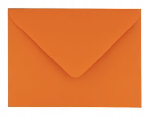 Koperty kolorowe C6 ART KING 25 sztuk zestaw kolor pomarańcz papier listowy