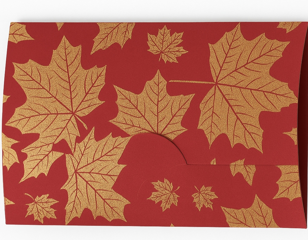 Koperty Ozdobne 6x10cm składane bez kleju 220g zestaw mini koperty ozdobne - obrazek 2