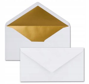 Koperty DL PREMIUM 120g 220x110mm zaproszenia voucher pieniądze papeteria