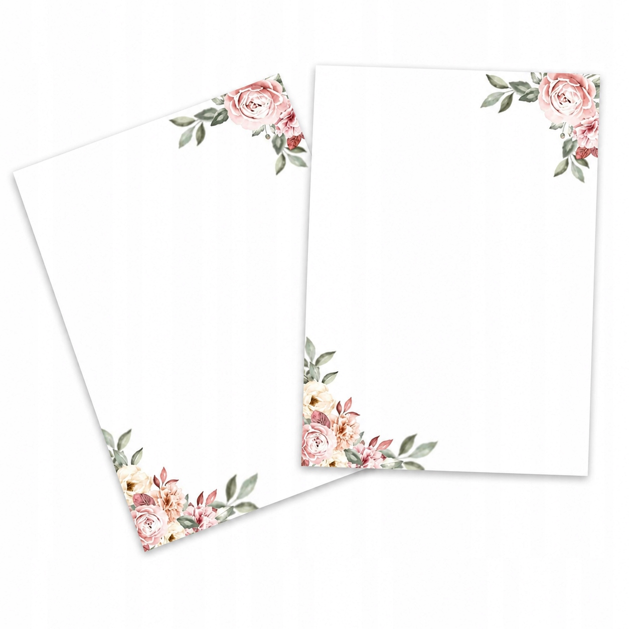 Zestaw Papeterii Kwiatowej – Papier Listowy + Koperty 10sztuk C6 - obrazek 3